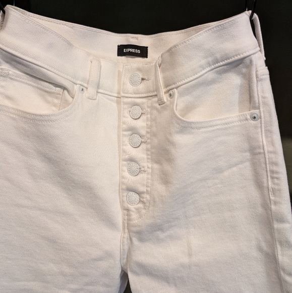 Express White Jeans - Picture 2 of 3